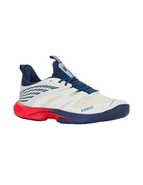 Kswiss Speed Trac Blanco Azul Rojo | Ofertas de pádel